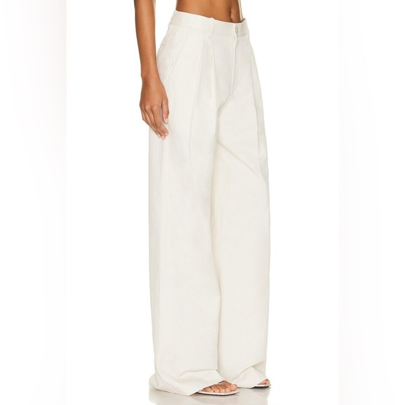 NWT NILI LOTAN Flavie Pant in Ivory size 4 - Picture 2 of 9